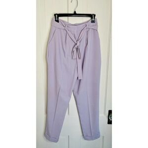 ASOS Paper Bag Pants in Lavender NWT Size 6